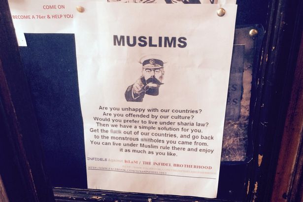 Файл:Brexit anti-muslim sign in wetherspoons pub.jpg