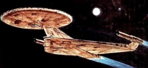 Enterprise из неснятого фильма "Star Trek: Planet of the Titans".