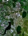 Гугл. Вид Челябинска из космоса. Снимок-2