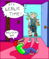 It's Leslie time!