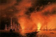 «Синоп. Ночь после боя 18 ноября 1853 г», 1853