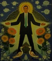 Укростанское народное творчество, НЕфотожаба «Обама в подсолнухах»