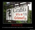 Graffiti is a fun crime