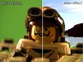 Конструктор «Лего» до и после обработки