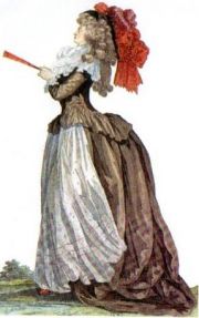 Платье с турнюром, модное в XIX веке, — всего лишь попытка плоских европеек придать пышность жопе