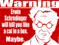 В Н И М А Н И Е Эрвин Шрёдингер убьет тебя, как кота в коробке. Может быть.