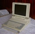 Советский ноутбук, стоивший в 1991 году 25 тыс. советских рублей. Клон японского аналога.
