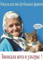 Бабка и кот