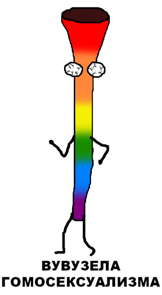 Файл:Вувузела гомосексуализма.png