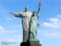 Сабж и статуя Христа в Рио-де-Жанейро