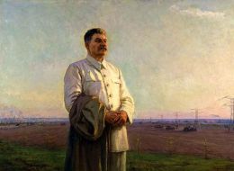 Идеологически верный тов. Сталин. ШурпинФ.С. Утро нашей Родины. 1946—1948