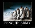 Пингвины дают вооружённый отпор медвежьей кавалерии