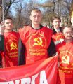 Член КП Константин Сизов и компания, брутальные русские мужики