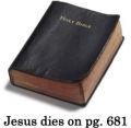 (спойлер: Иисус умирает на 681 странице. (спойлер: Потом он воскресает))