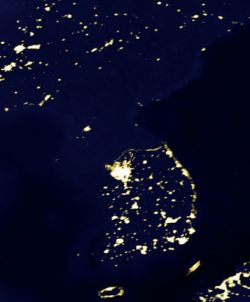 Две Кореи. Наглядное сравнение
