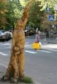 Скульптура из старых деревьев ул. Рейтарская