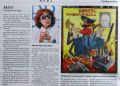 Обсуждение деяний великого художника в газете Москоу Таймс, рядом видна Химера Правопорядка.