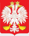 Польский герб, невозбранно скопипизженный с византийского