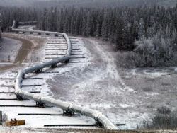 Нефтепровод на Аляске